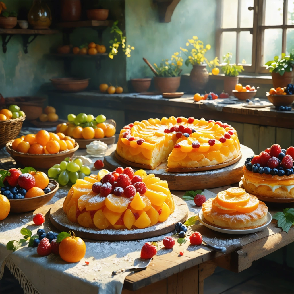 Domaći Voćni Kolači: Slatki Balkanski Deserti