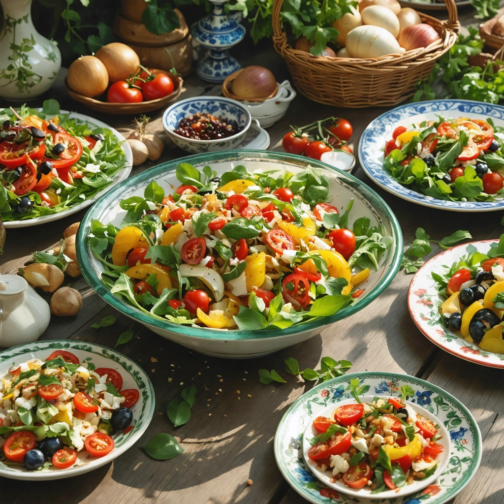 Balkanske salate od povrća: Sveže domaće priloge