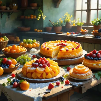 Domaći Voćni Kolači: Slatki Balkanski Deserti